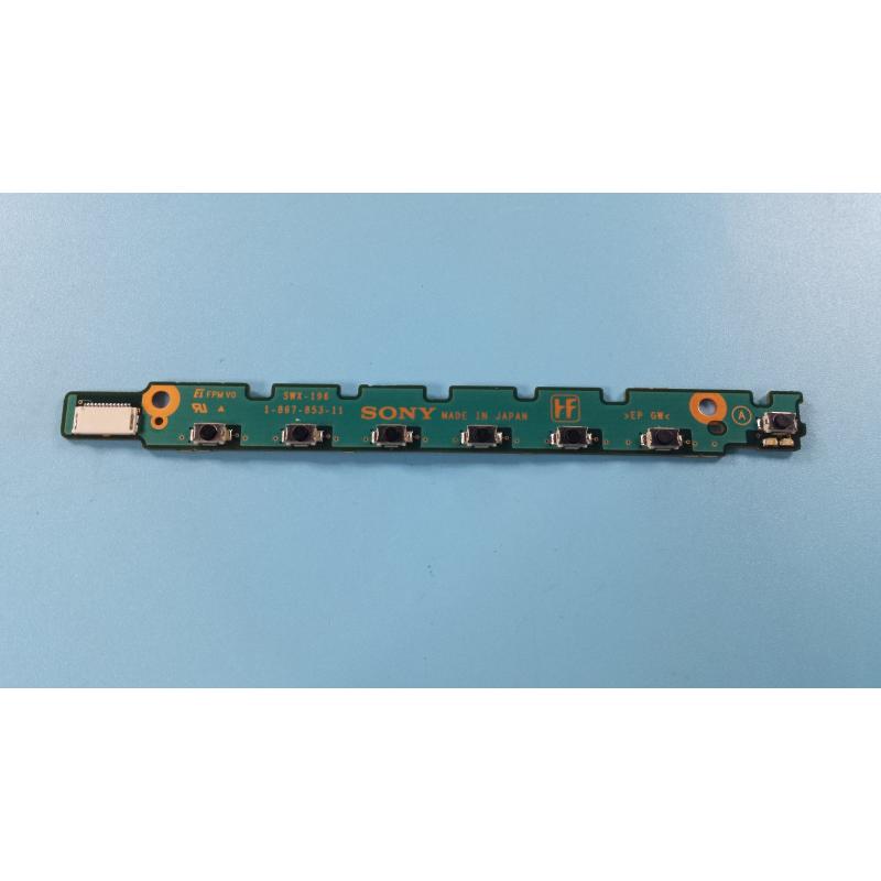 SONY FUNCTION SWITCH PCB 1-867-853-11 FOR PCG-4J1L