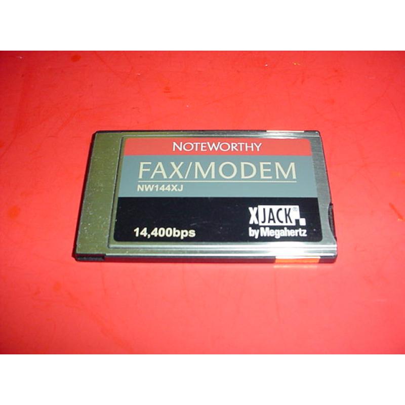 NOTEWORTHY Fax/Modem 14,400bps XJACK PN: NW144XJ