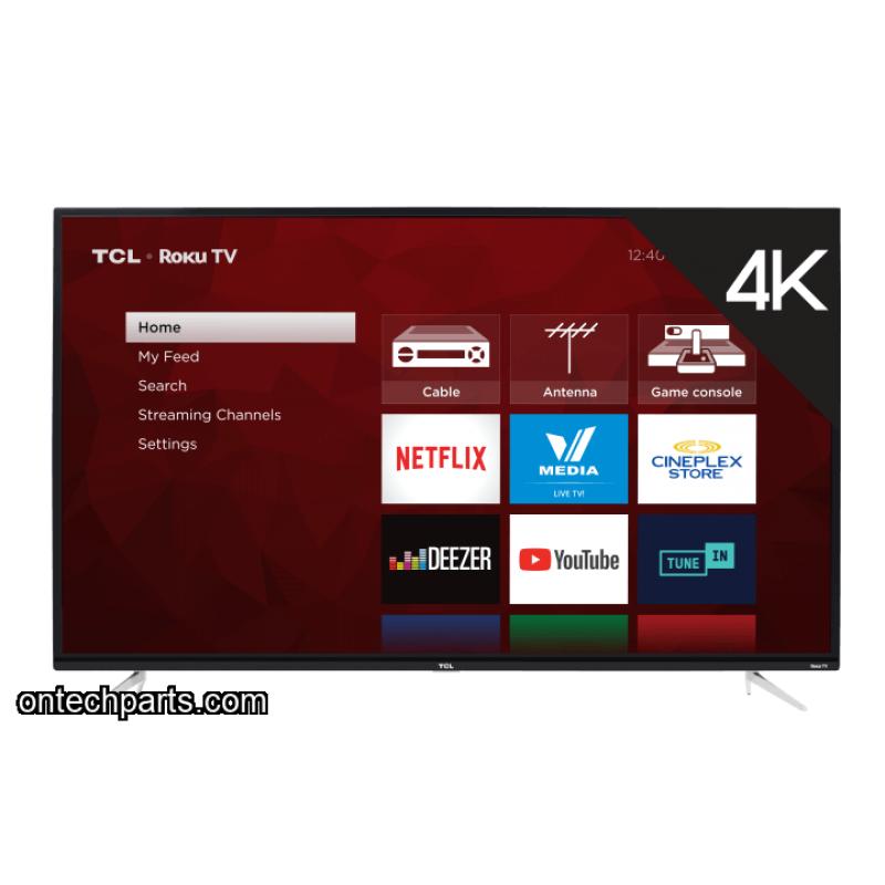 TCL 55” CLASS 4-SERIES 4K UHD HDR ROKU SMART TV  TCL 55S423-CA