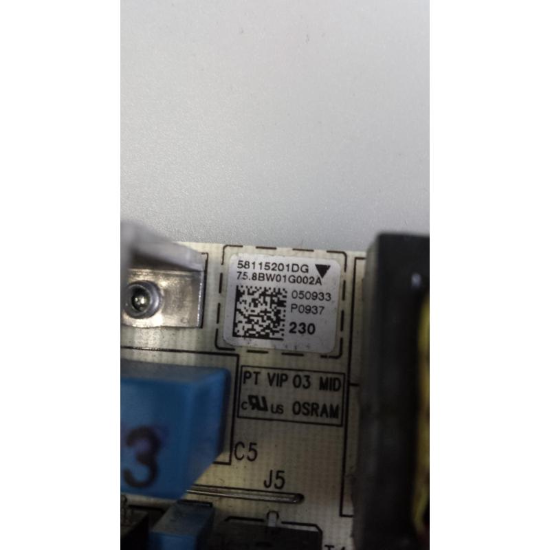 Osram 58115201DG Lamp Ballast 75.8BW01G002A / ZNN2430549_A