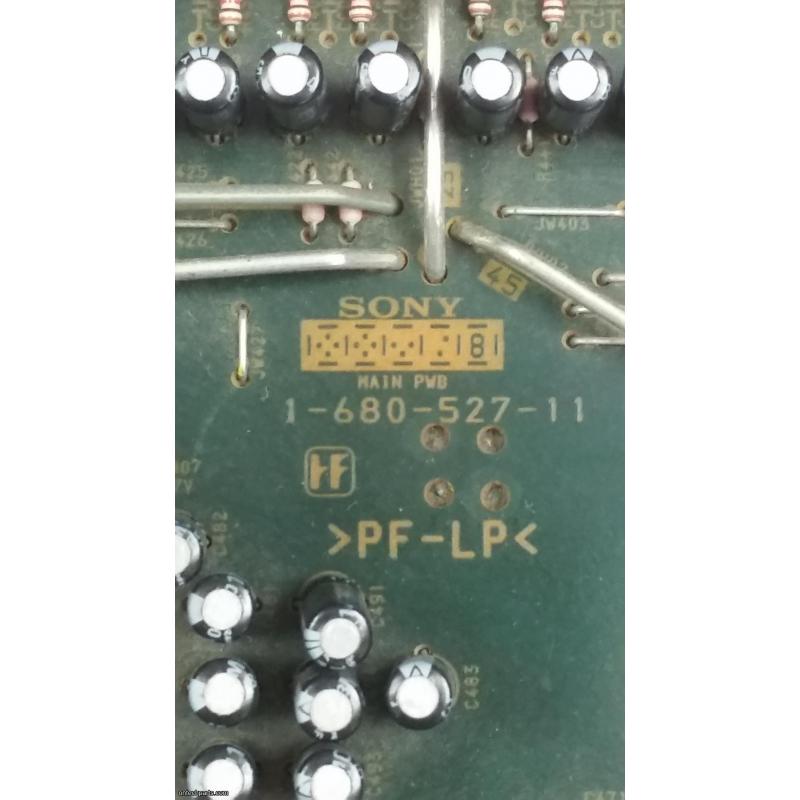Sony STR DE575 Stereo Main PWB 1-680-527-11