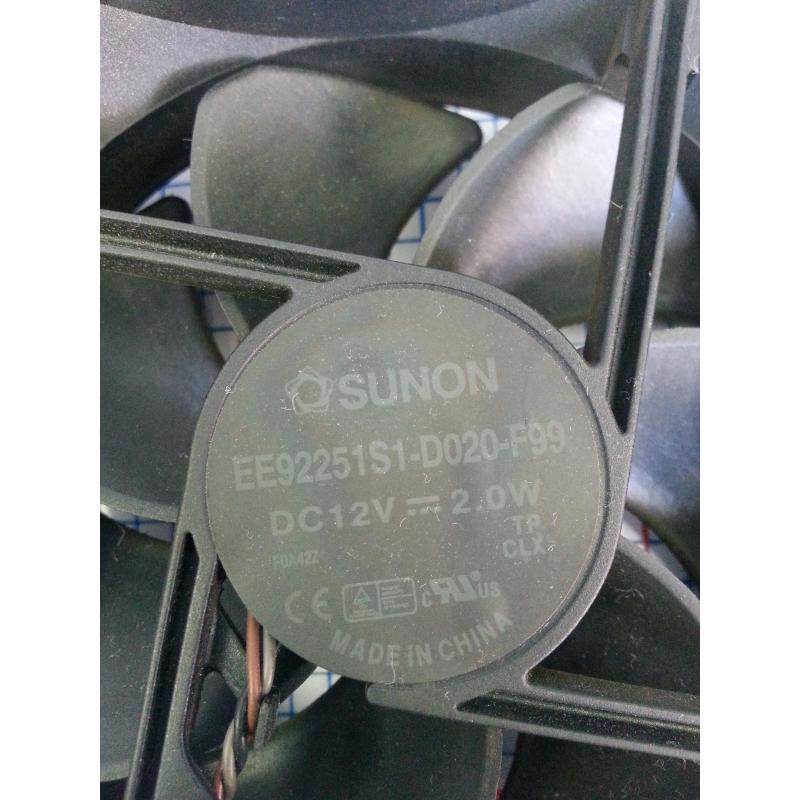 SUNON EE92251S1-D020-F99 DC12V 2.0W Server Cooler Fan