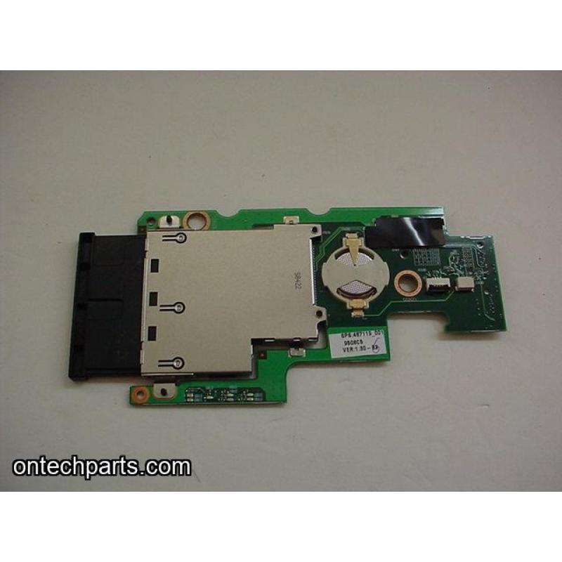 HP C6735buql CMOS Battery Card Reader Board PN: 6050A2153501 SPS 487119-001
