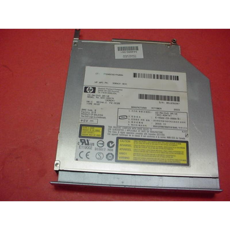 HP Zd7000 CD-RW/DVD Drive PN: GCC-4241