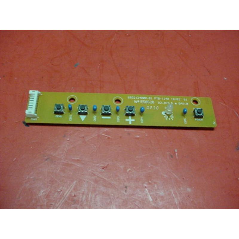 LCD1700V key ControlLER Board Switch PCB PN: 6832124000-01