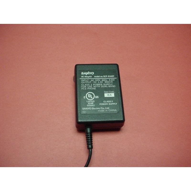 Original SANYO AC Adapter Wall Charger Model Scp-01adt