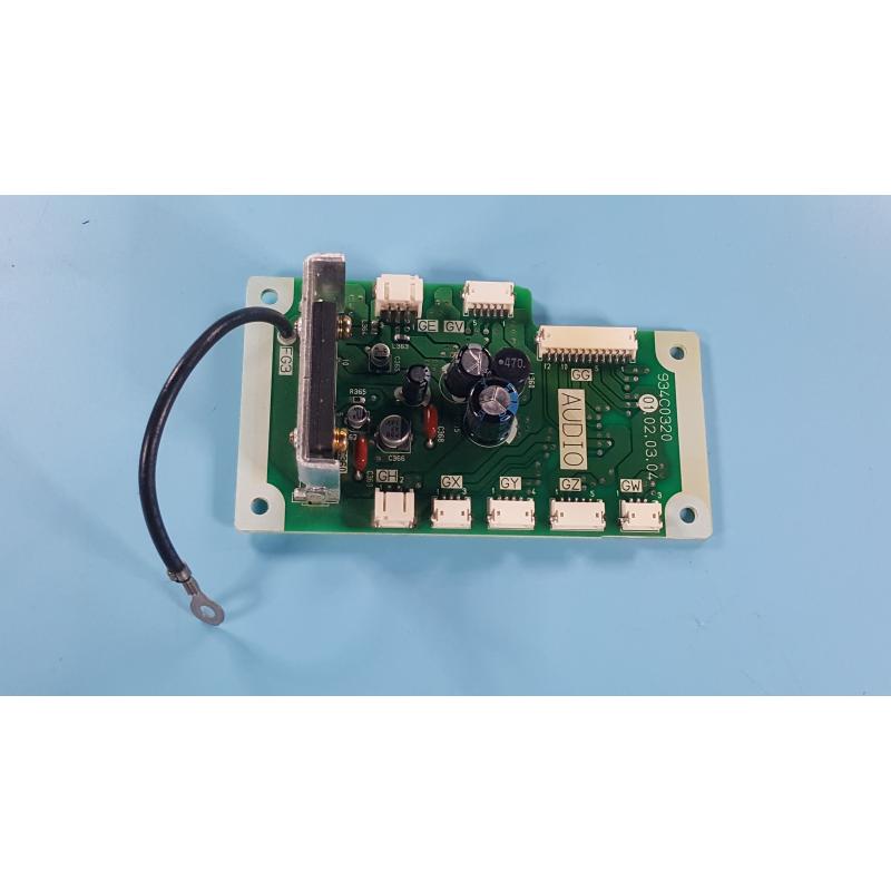 MITSUBISHI AUDIO PCB 934C0320 FOR XL25U