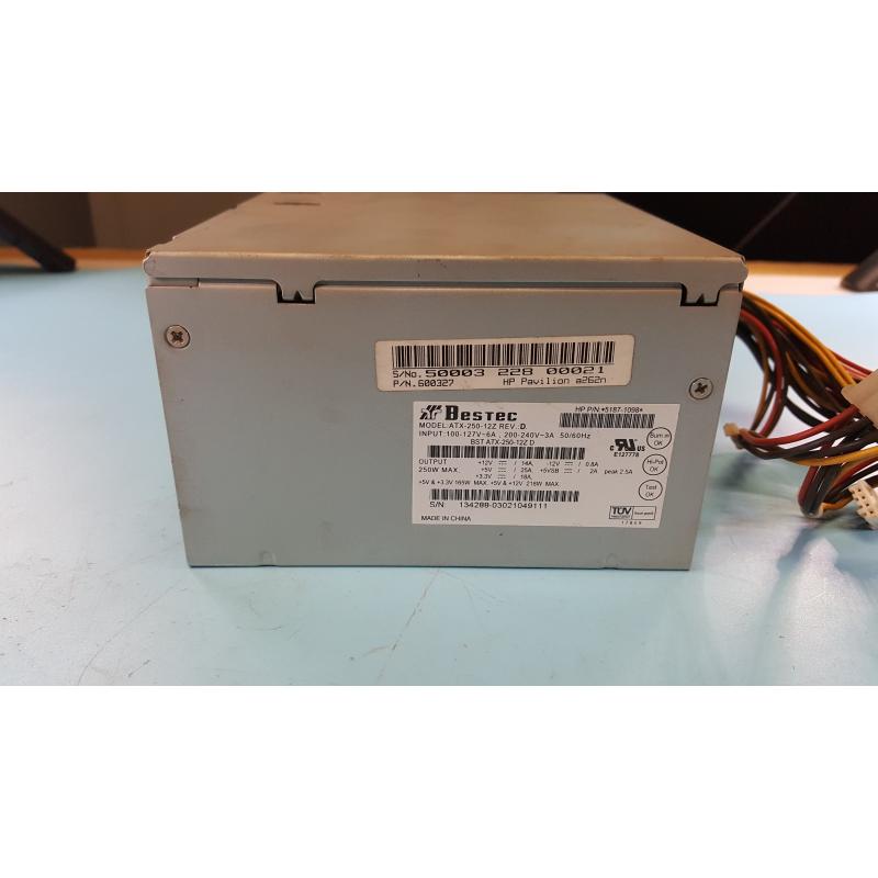 HP POWER SUPPLY BESTEC MODEL ATX-250-12Z REV D PN 5187-1098 FOR A000 DK342A
