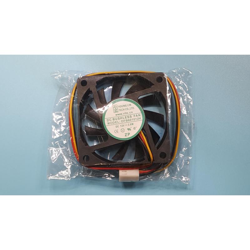 YOUNG LIN DFB601012H 12V2.8W 3 lines BALL Bearing cooling fan
