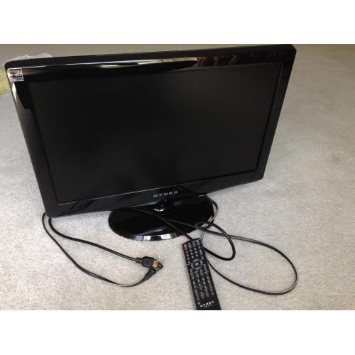 Dynex DX-LDVD22-10A - 22 LCD TV with built-in DVD player - widescreen - 720p - HDTV
