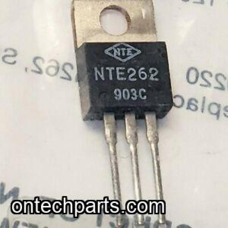 NTE262 -  Bipolar (BJT) Single Transistor, Darlington, PNP, -100 V, 2 W, -5 A, 2500 hFE