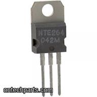 NTE264 2N6042 -  Bipolar (BJT) Single Transistor, PNP, -100 V, 75 W, -8 A, 20000 hFE
