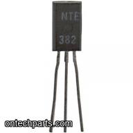 NTE382 -  Bipolar (BJT) Single Transistor, NPN, 100 V, 140 MHz, 900 mW, 1 A, 320 hFE