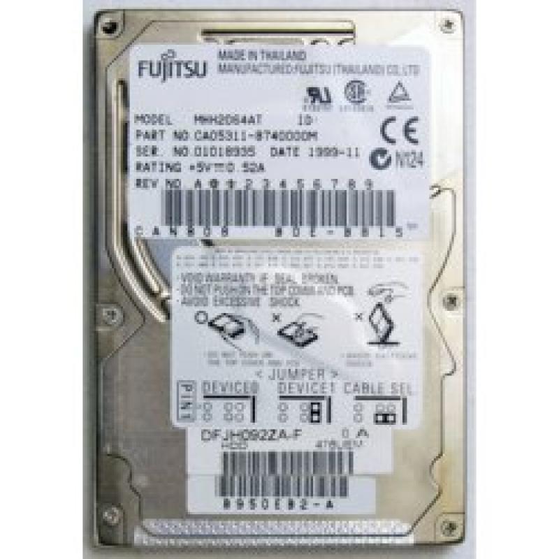 Fujitsu MHH2064AT 6.4GB ATA-4 2.5" 9.5mm Notebook Hard Drive