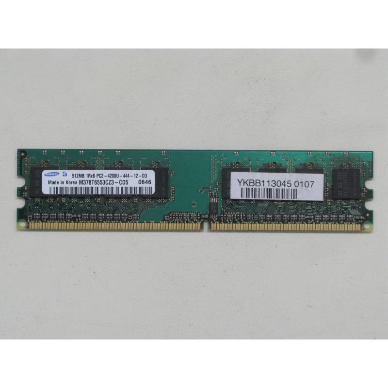 Samsung m378t655cz3-cd5 512MB DDR2Samsung m378t655cz3-cd5